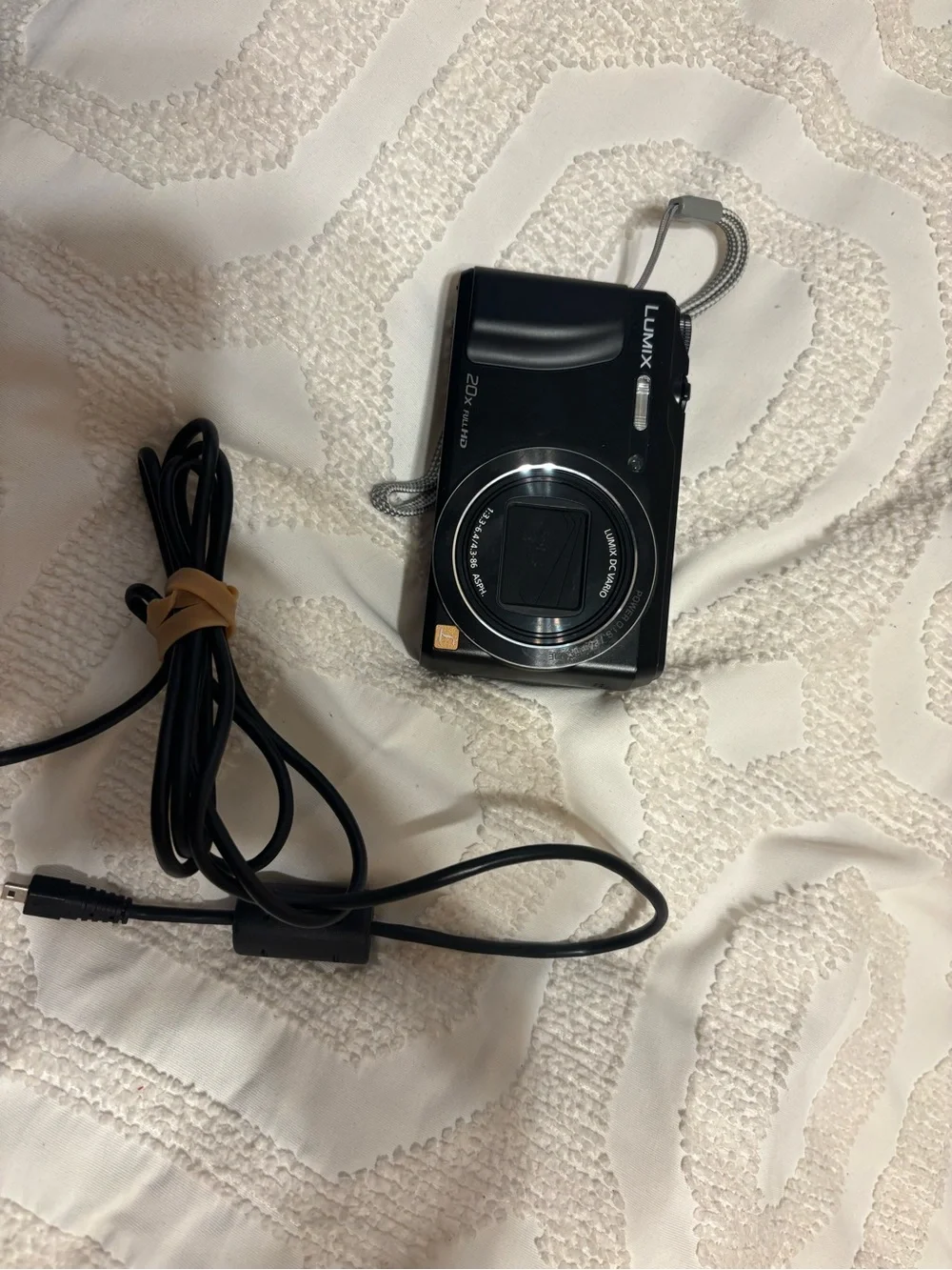 Panasonic Lumix Digital Camera in Black with Flip LCD